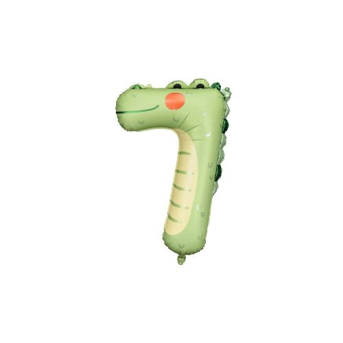 PartyDeco fólia lufi, krokodil, 7, 6x85 cm