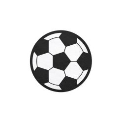 PartyDeco szalvéta, football, 13,5 cm, 20db