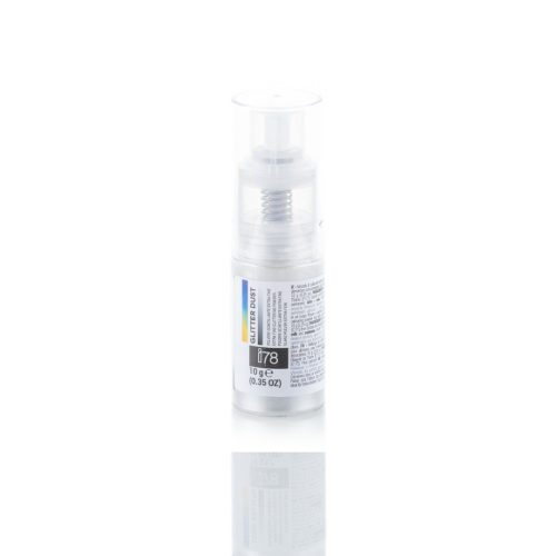 Silikomart glitter spray, ezüst, 10g