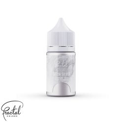   Fractal ShimmAir Selyemfényű Folyékony Ételfesték, Szaténezüst, 30 ml
