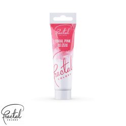   Fractal Full-Fill Gél Állagú Ételszínezék - Coral Pink, 30g
