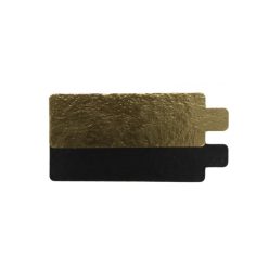 Desszert alátét, mini torta karton, téglalap, 14x4,5 cm